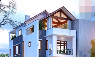 10 mẫu nhà ống 3 tầng có gác lửng đẹp mới lạ