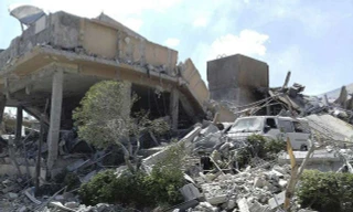 Trung tâm nghiên cứu khoa học của Syria bị đánh sập do vụ không kích