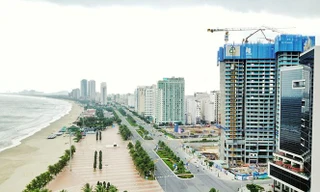 Một dự án Condotel ở Đà Nẵng. Ảnh: Hồng Vĩnh.