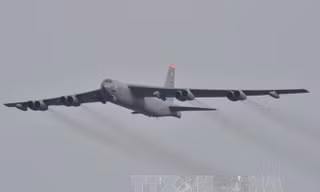 Máy bay ném bom B-52. Ảnh: AFP/TTXVN.