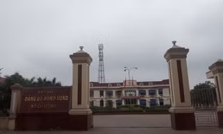 Trụ sở UBND xã Cổ Dũng.