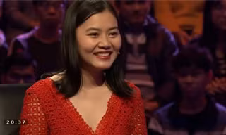 Cô gái xinh đẹp và tự tin là điểm nhấn của chương trình.