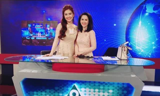 Diễm Trang trong số đầu tiên lên sóng trực tiếp, dẫn cặp cùng BTV Thúy Hằng.