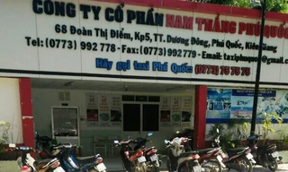 Trụ sở Taxi Nam Thắng Phú Quốc.