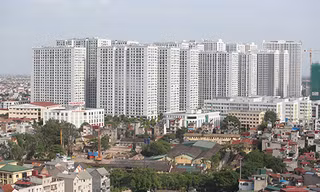 Một dự án chung cư tại Hà Nội. Ảnh: Ngọc Thành.