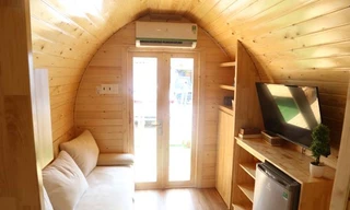 Ngôi nhà chỉ 12m2 có đủ tiện nghi cho 4 người ở thoải mái