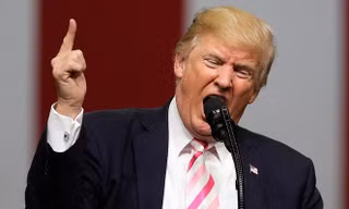 Tổng thống Mỹ Donald Trump. Ảnh: The Nation