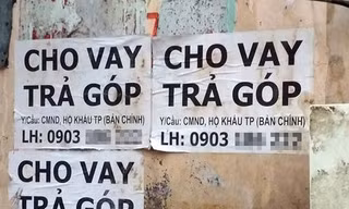 Cho vay nặng lãi vươn vòi khắp nơi