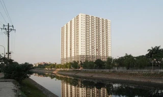 Dự án nhà ở xã hội Đồng Mồ - Đại Kim (quận Hoàng Mai, Hà Nội). Ảnh: Minh Nghĩa/TTXVN.