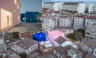 Chiêm ngưỡng nhà 'chị em' nổi bần bật giữa phố