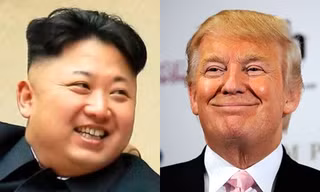 Lãnh đạo Triều Tiên Kim Jong-un và Tổng thống Mỹ Donald Trump. Ảnh: Reuters. 