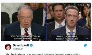 Thượng nghị sĩ Mỹ đưa ra câu hỏi ngây ngô cho CEO Facebook