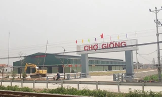 Chủ công trình chợ và khu thương mại dịch vụ Cổ Dũng (chợ Giống) diện tích gần 14.000m2 triển khai xây dựng trước khi có quyết định thu hồi đất.