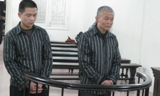 Hai bị cáo trong phiên xử ngày 10/4