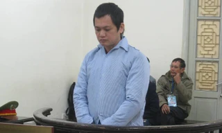 Bị cáo trong phiên xử ngày 25/2. Ảnh: BH