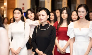 Thí sinh người Tày diện trang phục dân tộc thi Sơ khảo phía Bắc Hoa hậu Việt Nam 2020