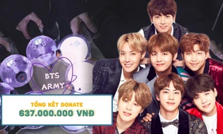 Cộng đồng fan Việt của BTS quyên góp hơn 630 triệu đồng cứu trợ miền Trung 