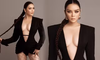 Lý Nhã Kỳ gây 'bão' với mốt không nội y nổi loạn