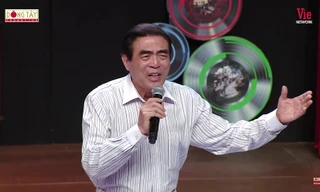 NSND Trung Đức hát ‘Chào em cô gái Lam Hồng’ tôn vinh những nữ chiến sĩ lái xe Trường Sơn