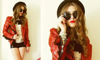 Diện đồ da 'chất lừ' cho đông này