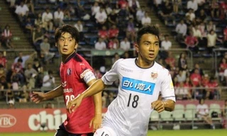 Chanathip Songkrasin tiếp tục thi đấu tốt tại Nhật Bản.