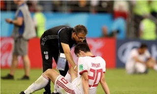 Sardar Azmoun bất ngờ dính chấn thương trong buổi tập gần đây.