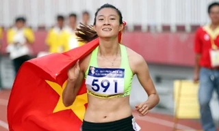 VĐV điền kinh Lê Tú Chinh.