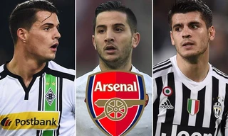 Arsenal tính mua cả Kostas Manolas, Granit Xhaka và Alvaro Morata.