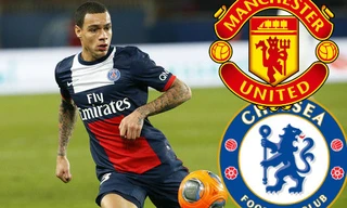 Gregory van der Wiel nhận được sự quan tâm từ cả M.U lẫn Chelsea.