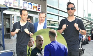 Bravo đã sẵn sàng thay Joe Hart ở Man City.