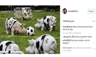 Hristo Stoichkov mỉa mai Real Madrid như những chú lợn.