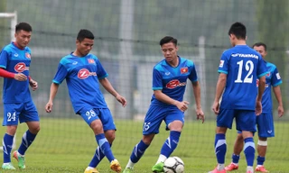 ĐT Việt Nam chỉ tập nhẹ vào chiều 21/11.