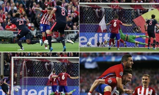 Cận cảnh pha solo ghi bàn đẹp mắt của Saul.