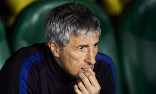 HLV Quique Setien thừa nhận khả năng bị sa thải ngay lập tức.