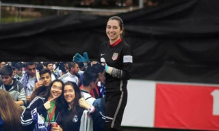 Sara Ezquerro trả giá đắt vì ăn mừng Real Madrid vô địch Champions League.