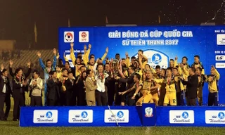 SLNA vô địch Cup Quốc gia sau khi đánh bại B.Bình Dương với tỷ số chung cuộc 2 lượt là 7-2. 