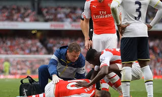 Arsenal tốn quá nhiều tiền cho chấn thương. 
