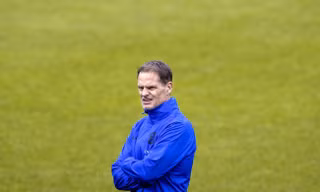 HLV Frank de Boer tiếc vì Hà Lan không thể thắng Italia.