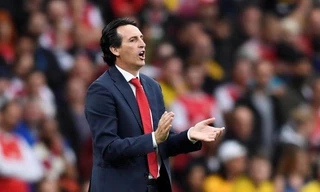 HLV Unai Emery của Arsenal.