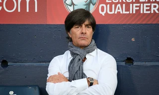 HLV Joachim Loew thất vọng khi Đức bị Ba Lan cầm hòa 0-0.
