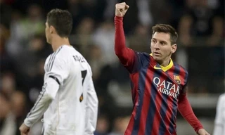 Messi đang bùng nổ nhưng có lẽ khó đuổi được Ronaldo về sự nổi tiếng trên mạng xã hội.
