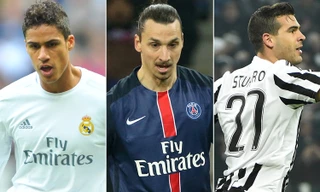 Mourinho đã “chấm” Ztalan Ibrahimovic, Stefano Sturaro và Raphael Varane.