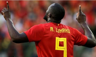 Tiền đạo Romelu Lukaku.