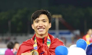 Đoàn Văn Hậu đã thi đấu ấn tượng tại SEA Games 30.