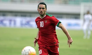 Tiền đạo Ezra Walian của U23 Indonesia.