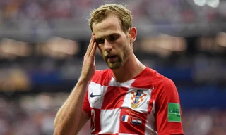 Hậu vệ Ivan Strinic.