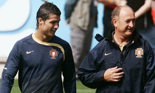 Ronaldo giữ mối quan hệ tốt với HLV Luiz Felipe Scolari.