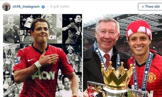 Javier Hernandez cảm ơn Sir Alex sau khi gia nhập Leverkusen.