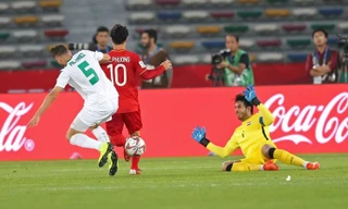 Công Phượng đã có một trận đấu xuất sắc trước Iraq.