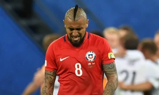 Vidal chấn thương là tổn thất lớn cho Chile.